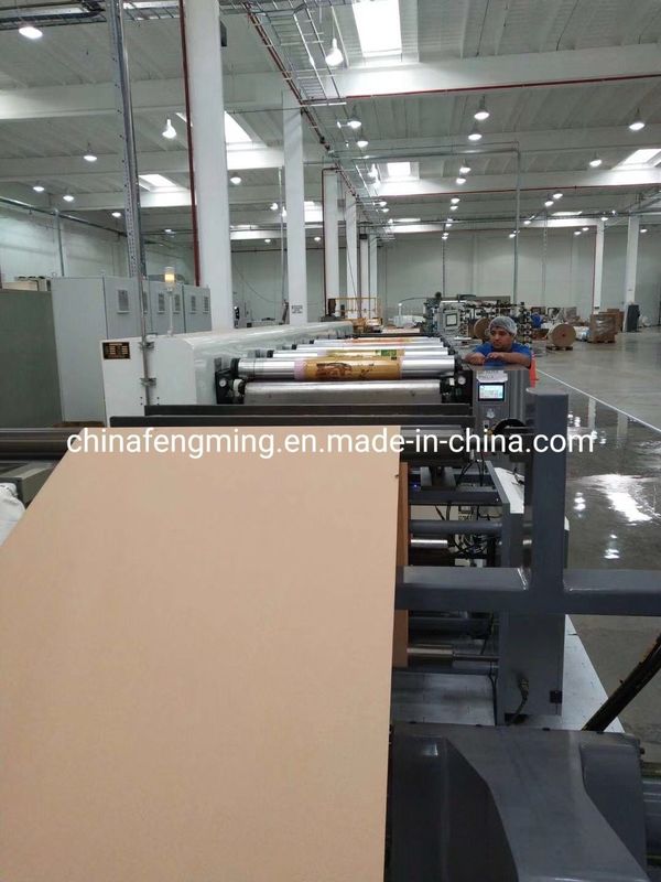 সর্বোচ্চ রিউইন্ডার ব্যাসার্ধ 1524mm/1200mm লেপা কাগজ ফ্লেক্সো প্রিন্টিং মেশিন 4 রঙের জন্য