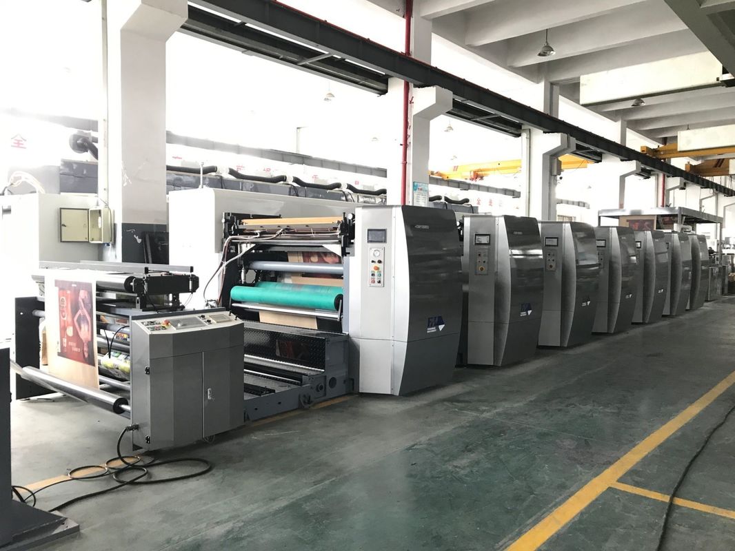 60-400GSM কাগজের জন্য হাই স্পিড ফ্লেক্সো প্রিন্টিং মেশিন