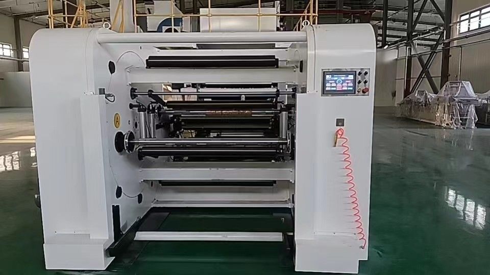 Max.Mechanical Speed 150m/min বড় Rewinder ব্যাসার্ধ 1524mm জন্য ফ্লেক্সো প্রিন্টিং ইউনিট