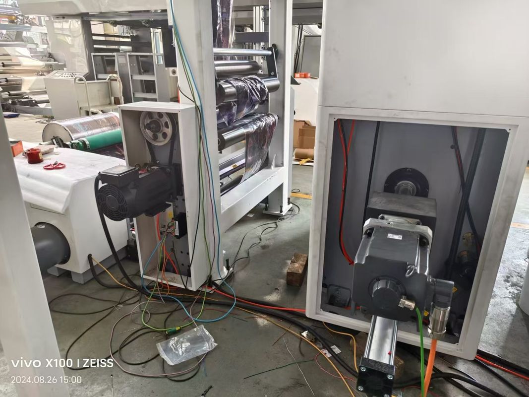 কাগজ প্যাকেজিং কাগজ ব্যাগ জন্য 10 রঙ flexo মুদ্রণ মেশিন মুদ্রণ মেশিন কাগজ