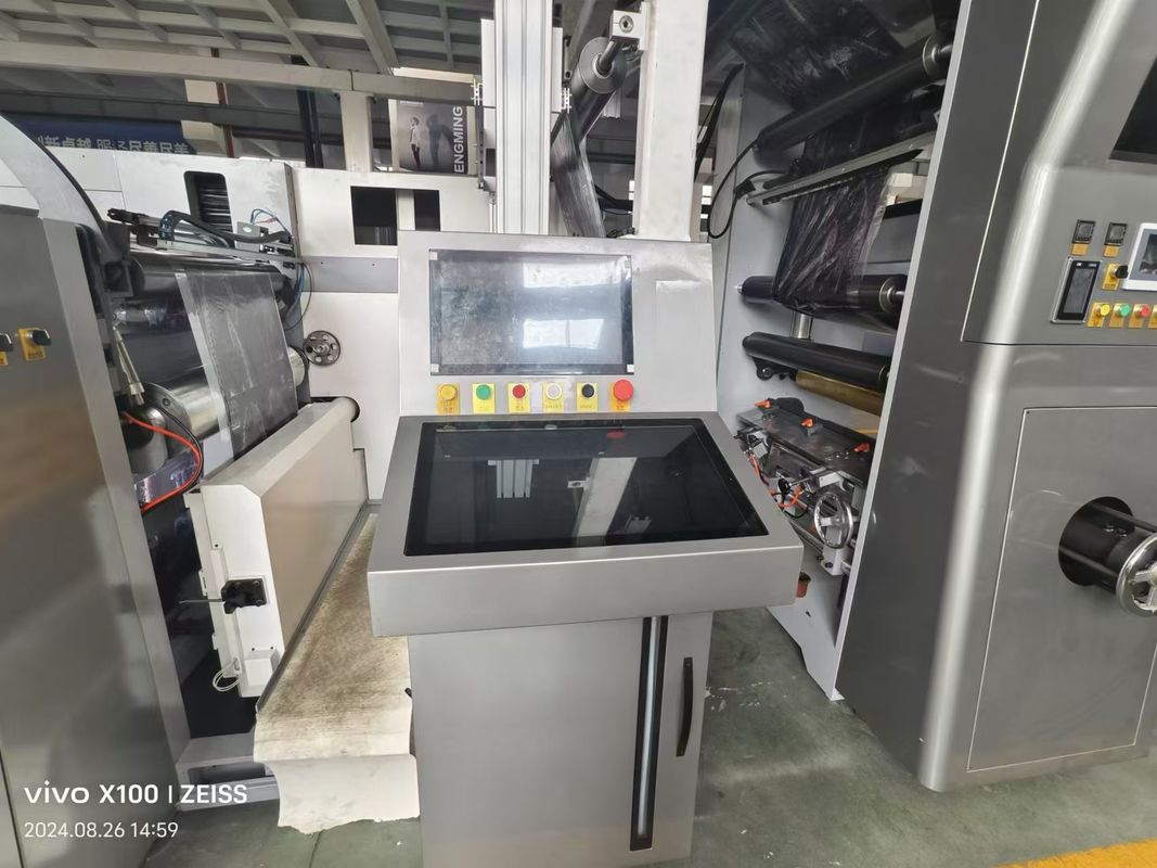 কাগজ প্যাকেজিং কাগজ ব্যাগ জন্য 10 রঙ flexo মুদ্রণ মেশিন মুদ্রণ মেশিন কাগজ
