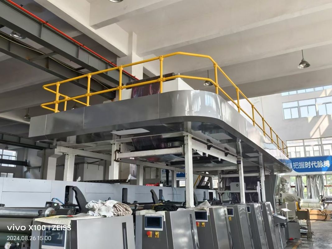 কাগজ প্যাকেজিং কাগজ ব্যাগ জন্য 10 রঙ flexo মুদ্রণ মেশিন মুদ্রণ মেশিন কাগজ