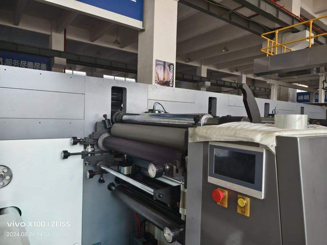 কাগজ প্যাকেজিং কাগজ ব্যাগ জন্য 10 রঙ flexo মুদ্রণ মেশিন মুদ্রণ মেশিন কাগজ