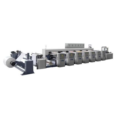 380V 3PH 50Hz হাই স্পিড ফ্লেক্সোগ্রাফিক প্রিন্টিং মেশিন রোলার প্যাকিং কাগজ জন্য ছোট স্থান