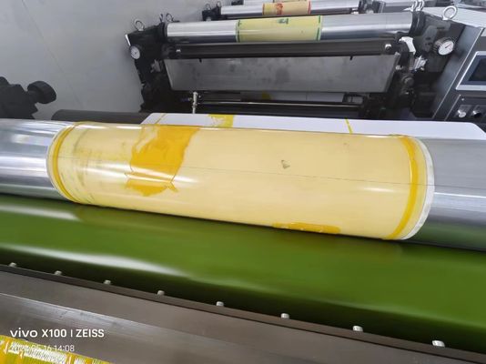 প্লাস্টিক/কাগজ/ননউভেন ব্যাগের জন্য 200 মি/মিনিট 4 6 রঙিন সিআই ফ্লেক্সো প্রিন্টিং মেশিন